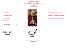 Tablet Screenshot of brucewoolley.com